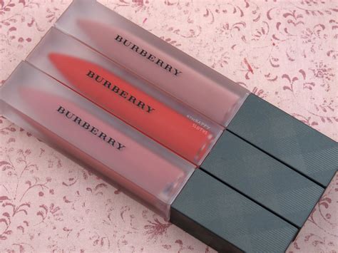 burberry liquid lip swatches|burberry lip velvet review.